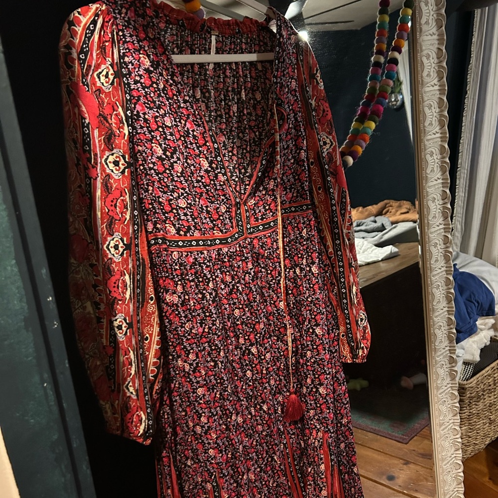 Free People NWOT Bohemian Maxi Dress - medium - Picture 8 of 8